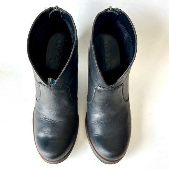 Korks Kork-Ease Gemini V Black Leather Ankle Boots Booties Size 6 - Picture 7 of 10